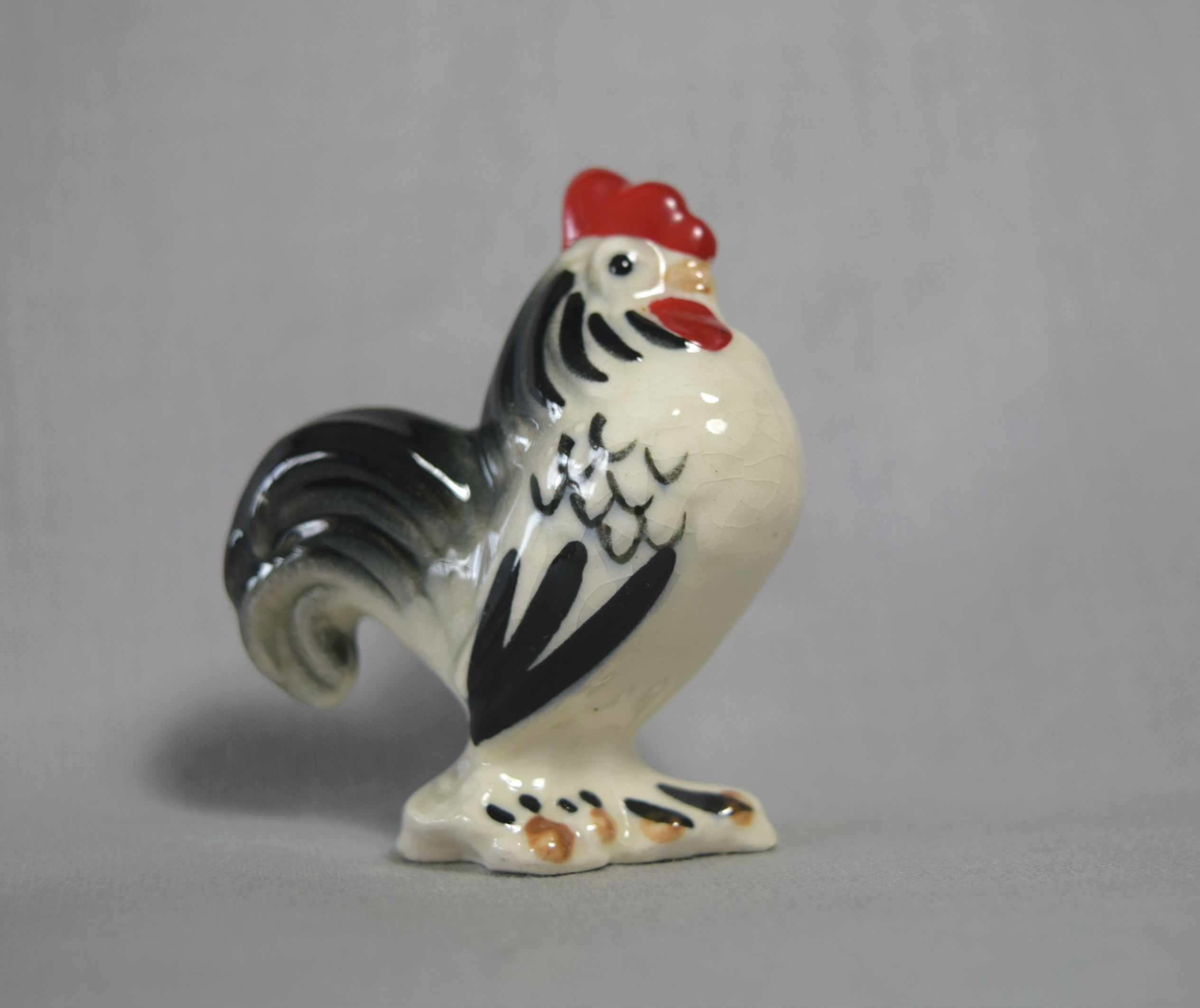 Banty Rooster, curved tail-image