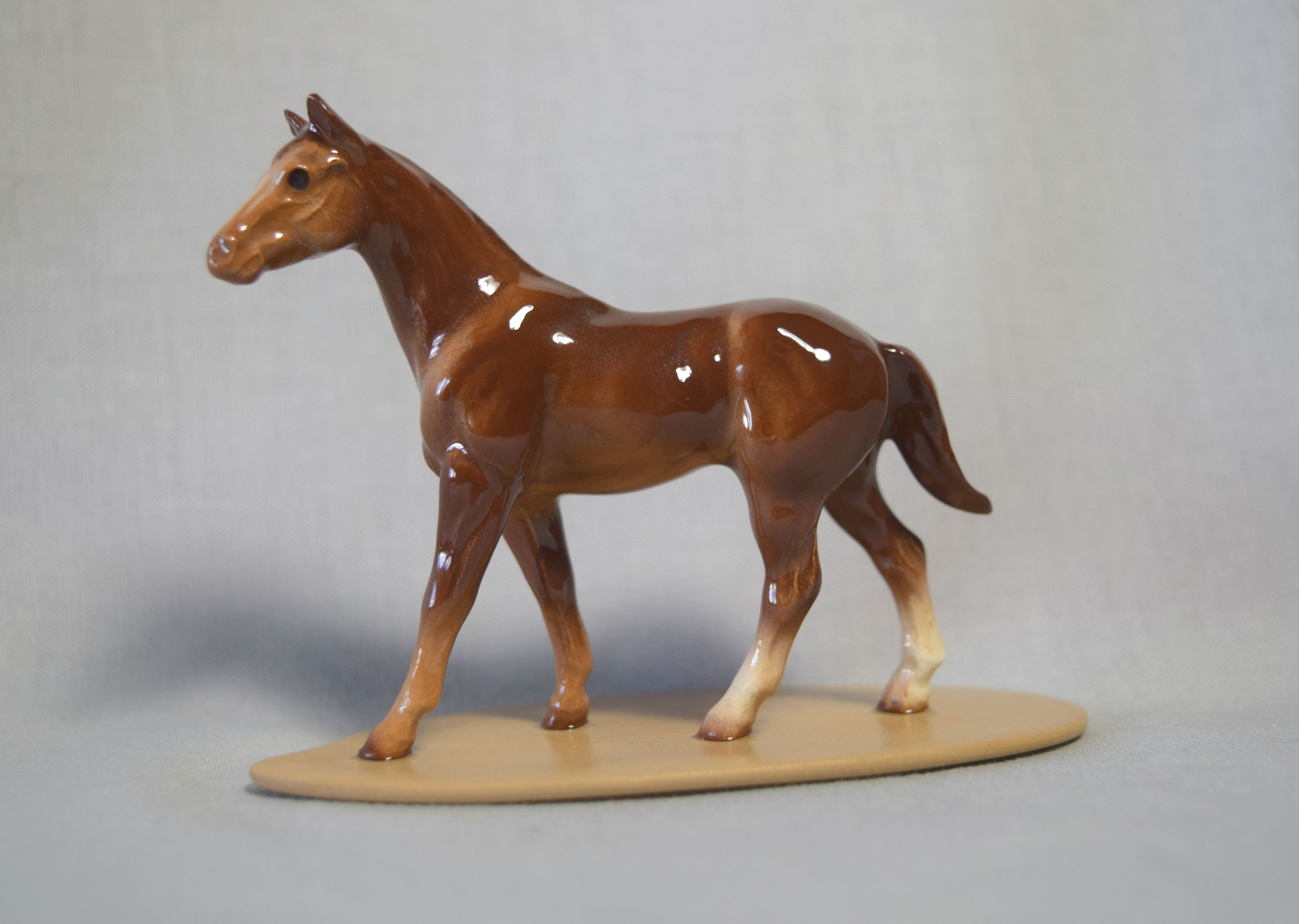 Quarter Horse on base-image
