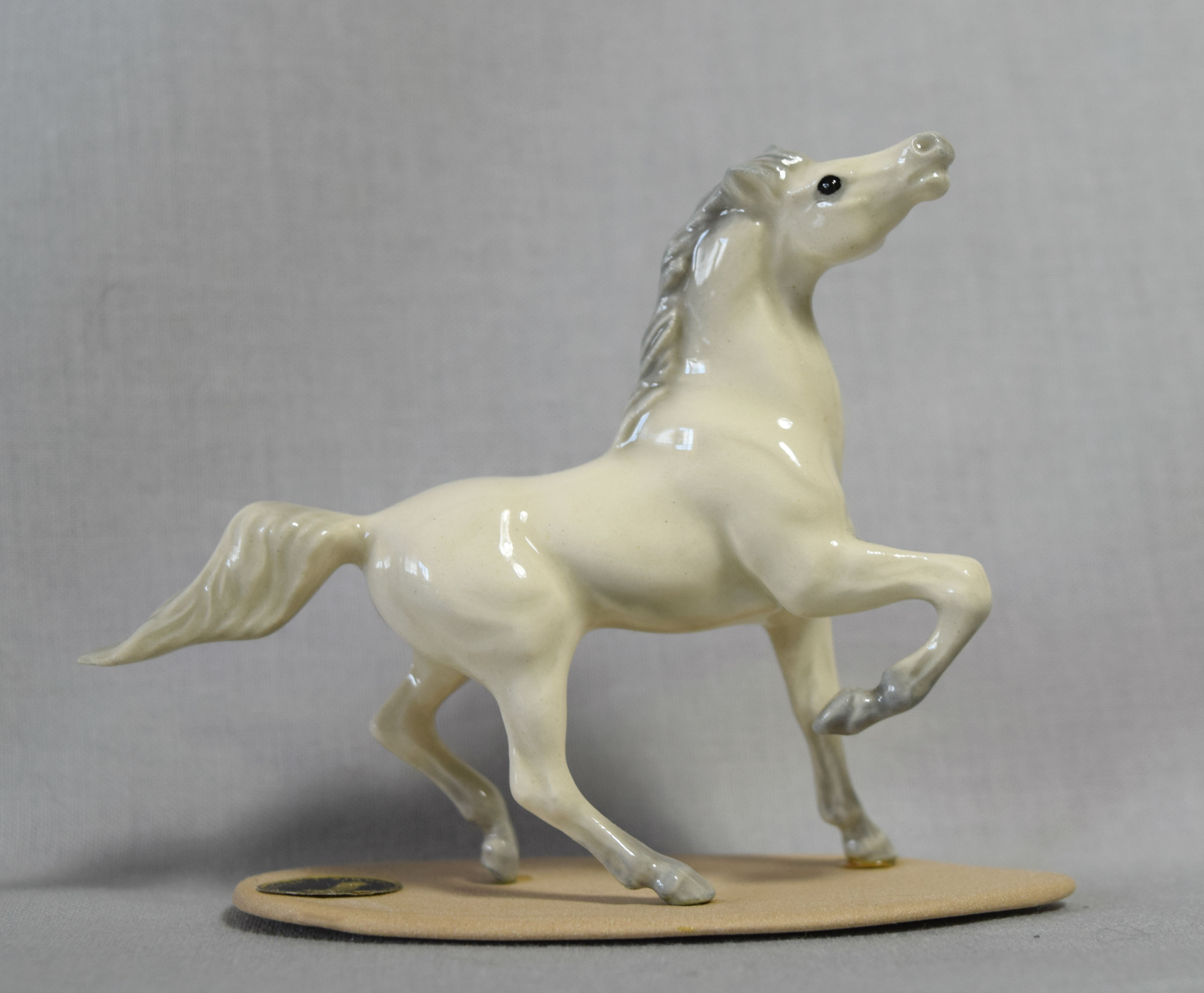 Arabian Horse, prancing (with base)-image