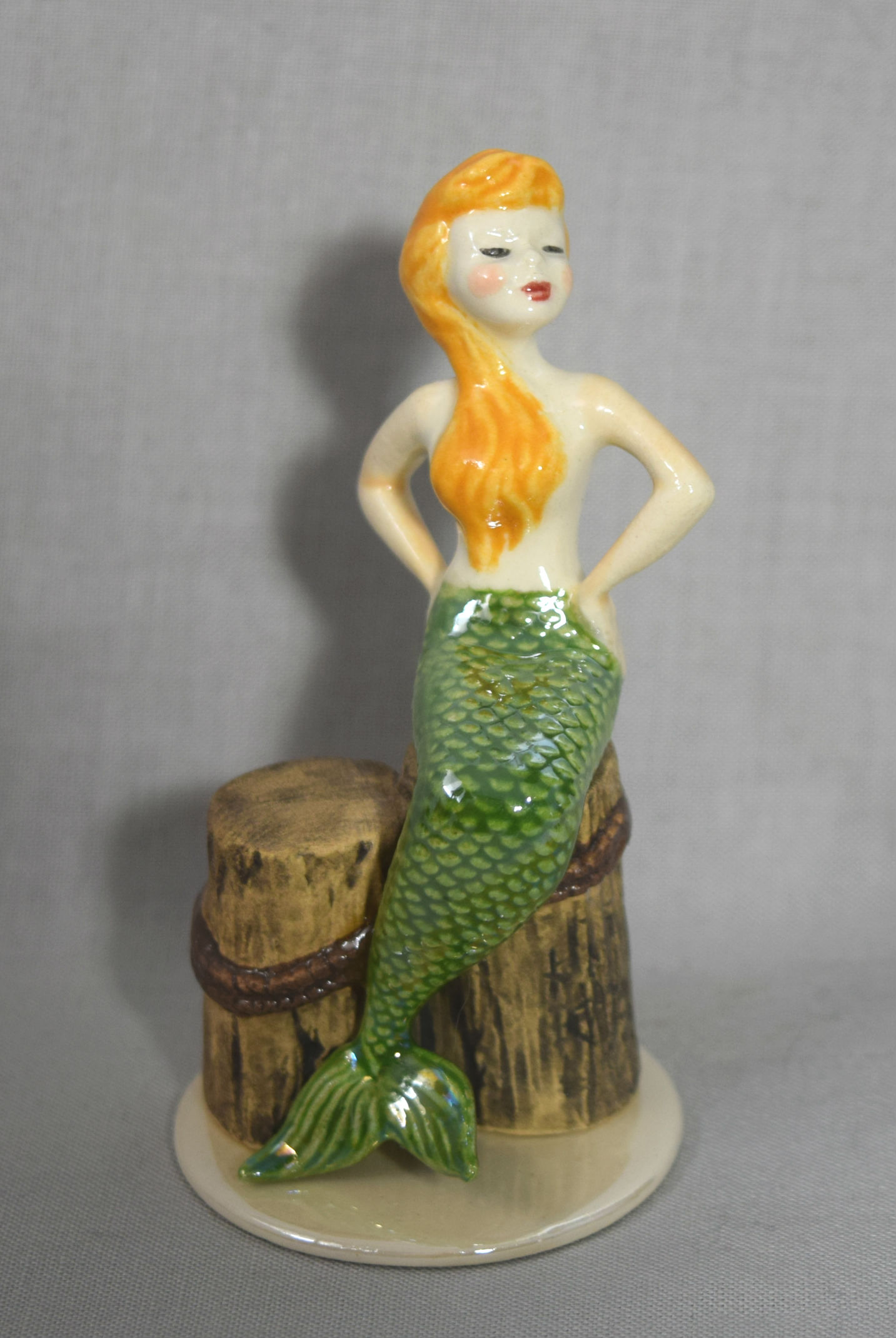 Mermaid on Piling-image