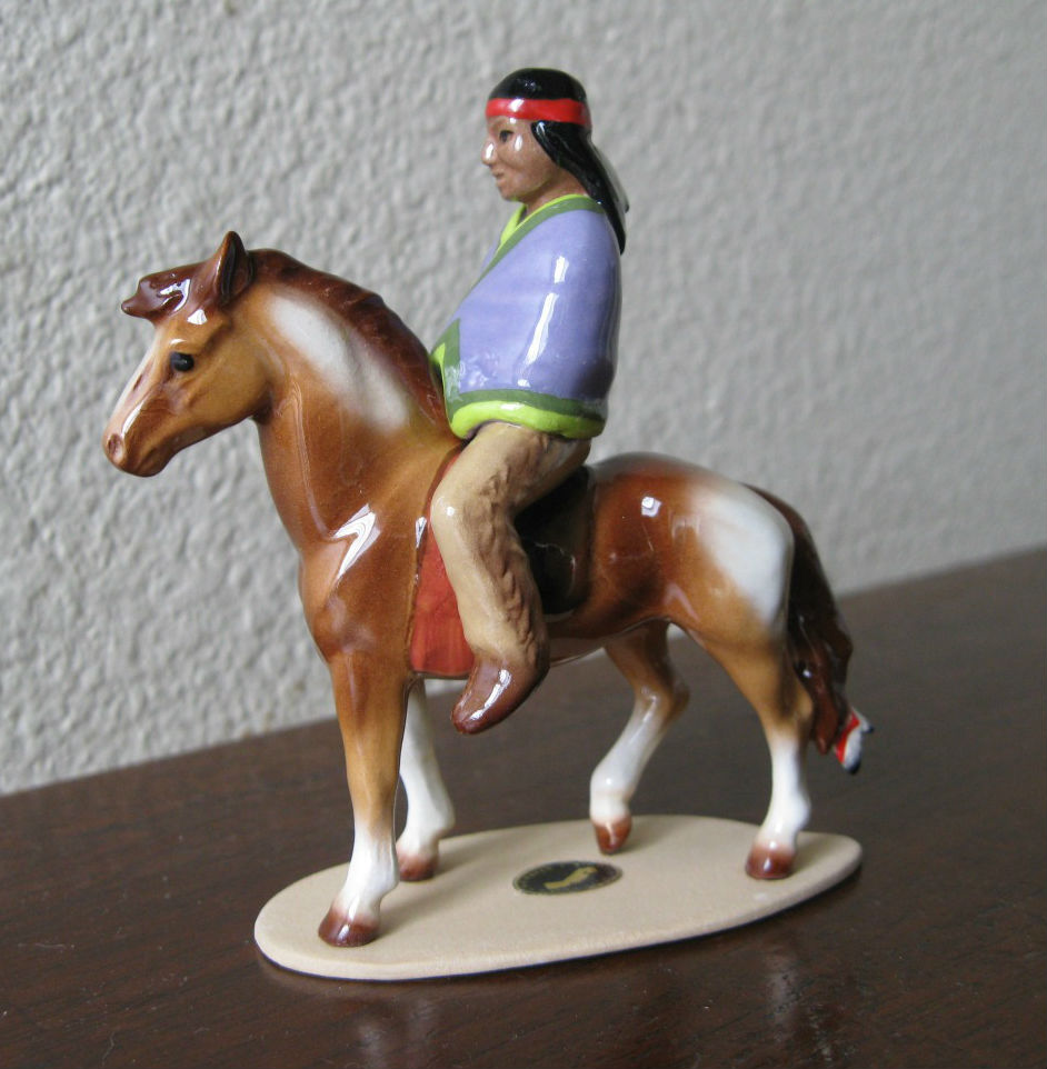 Indian on Pony-image