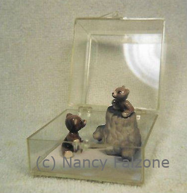 Boxed Teddy Bears and Stump Set-image