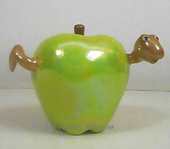 Apple with Worm-image