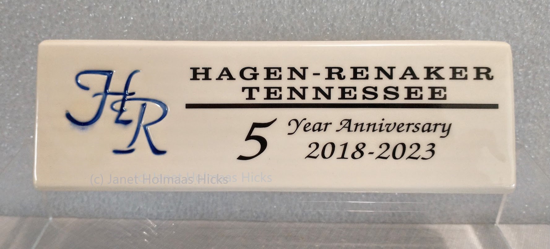 HR Tennessee 5th Anniversary sign main image